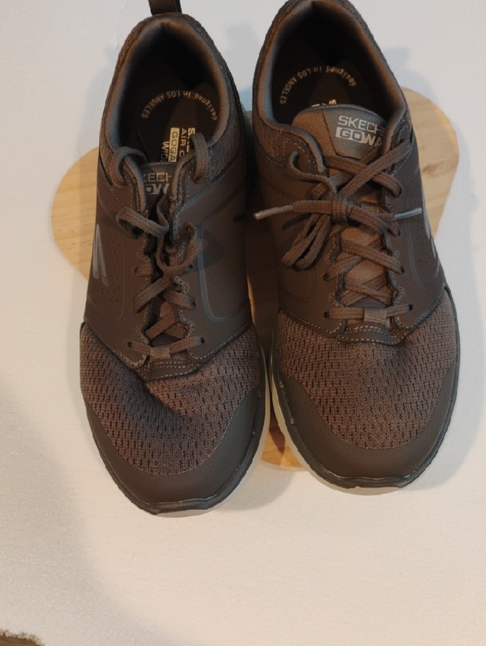 Skechers Men's GOrun Athletic Sneakers in Brown